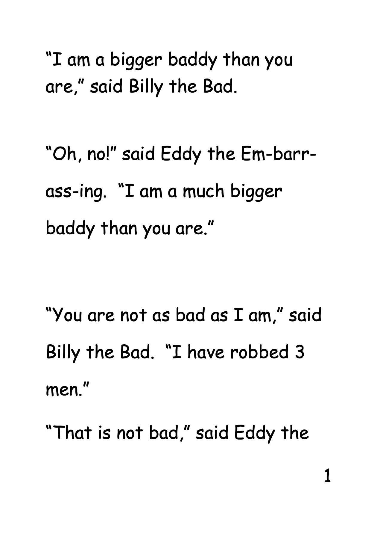 Billy The Bad