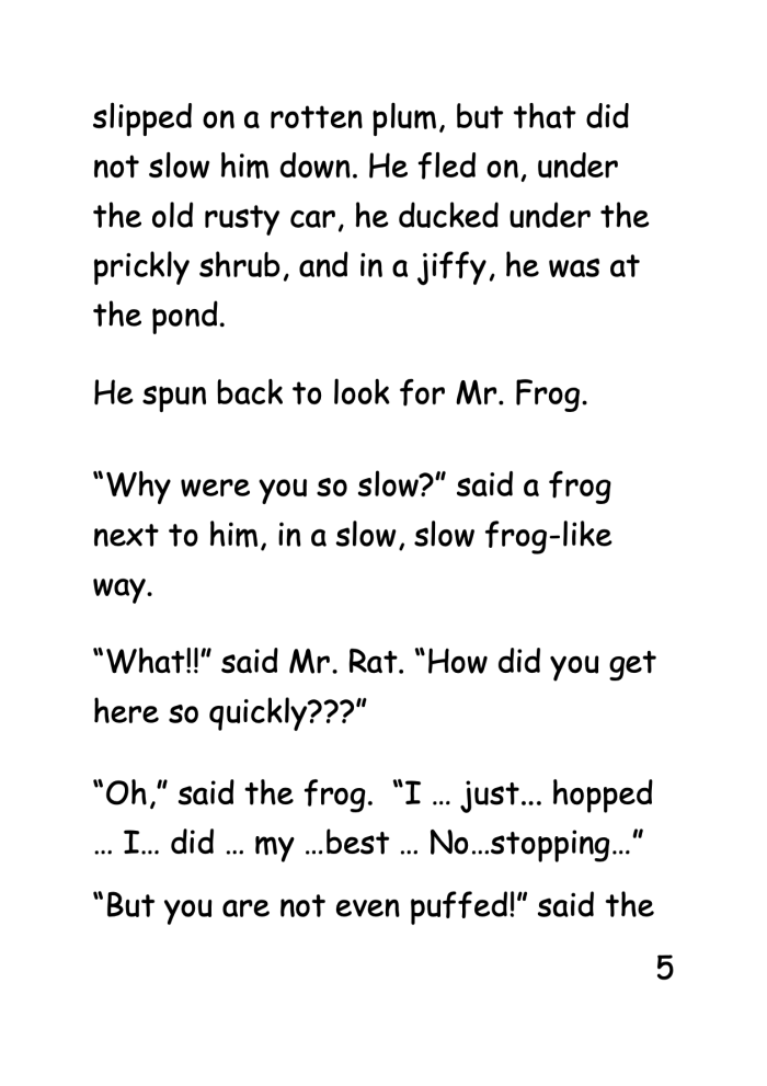 Mr Rat And Mr Frog